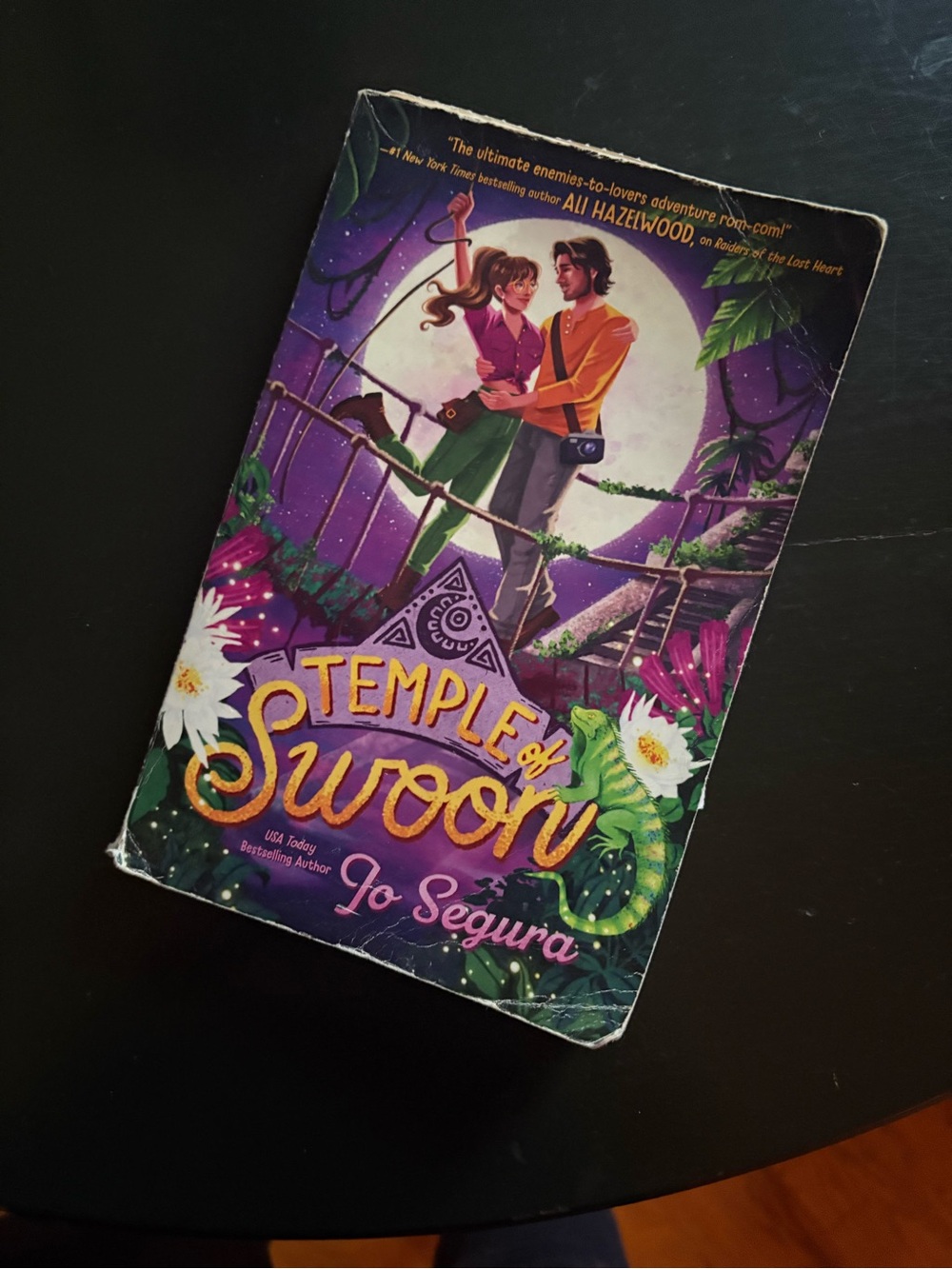 Temple of Swoon by Jo Segura — Purple & Green Paperback